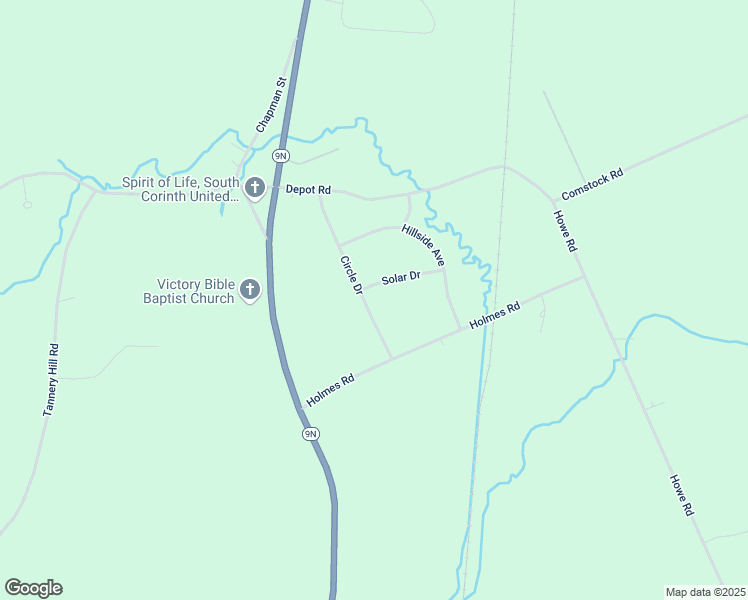 map of restaurants, bars, coffee shops, grocery stores, and more near 13 Circle Drive in Porter Corners