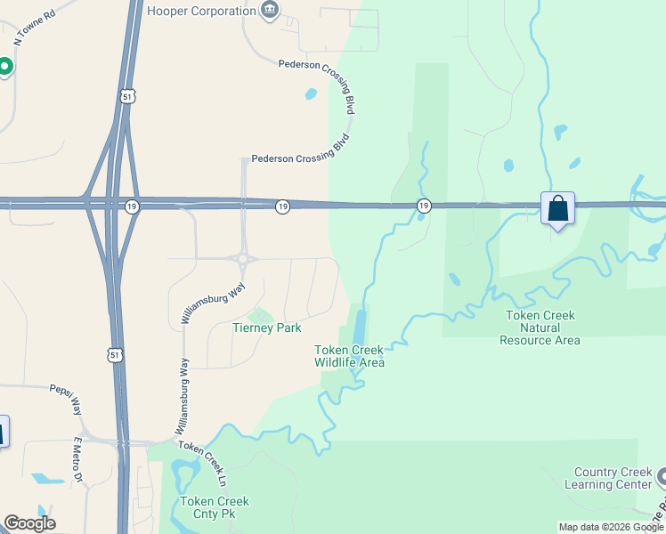 map of restaurants, bars, coffee shops, grocery stores, and more near 6406 Ronald Reagan Drive in Madison