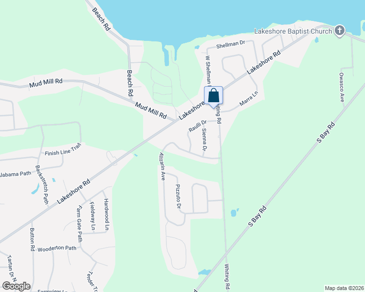 map of restaurants, bars, coffee shops, grocery stores, and more near 8745 Alizarin Ave in Cicero