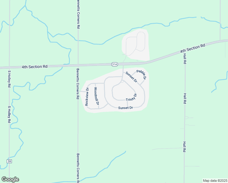 map of restaurants, bars, coffee shops, grocery stores, and more near 122 Trinity Drive in Clarendon
