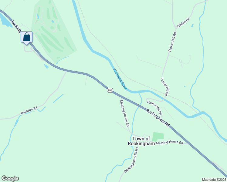 map of restaurants, bars, coffee shops, grocery stores, and more near 1147 Rockingham Road in Town of Rockingham