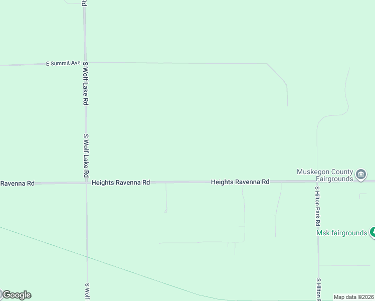 map of restaurants, bars, coffee shops, grocery stores, and more near 5928 Heights Ravenna Road in Fruitport