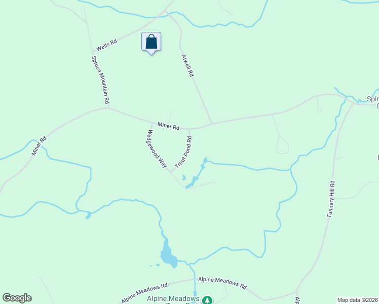 map of restaurants, bars, coffee shops, grocery stores, and more near 16 Trout Pond Road in Porter Corners