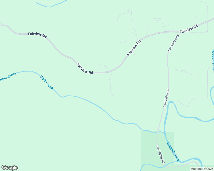 map of restaurants, bars, coffee shops, grocery stores, and more near 57247 Fairview Road in Coquille