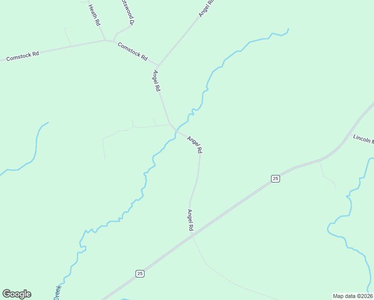 map of restaurants, bars, coffee shops, grocery stores, and more near 236 Angel Road in Corinth
