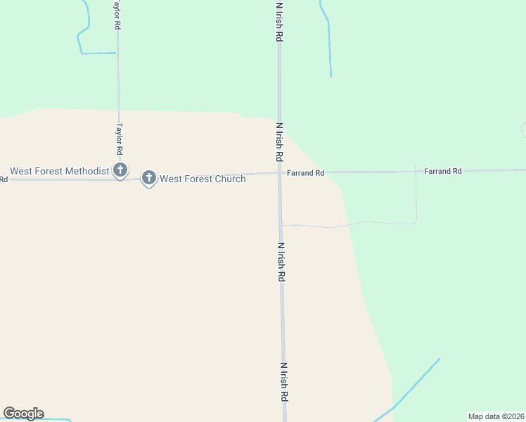 map of restaurants, bars, coffee shops, grocery stores, and more near 12427 Irish Road in Otisville