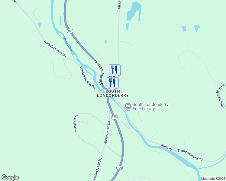 map of restaurants, bars, coffee shops, grocery stores, and more near in Londonderry