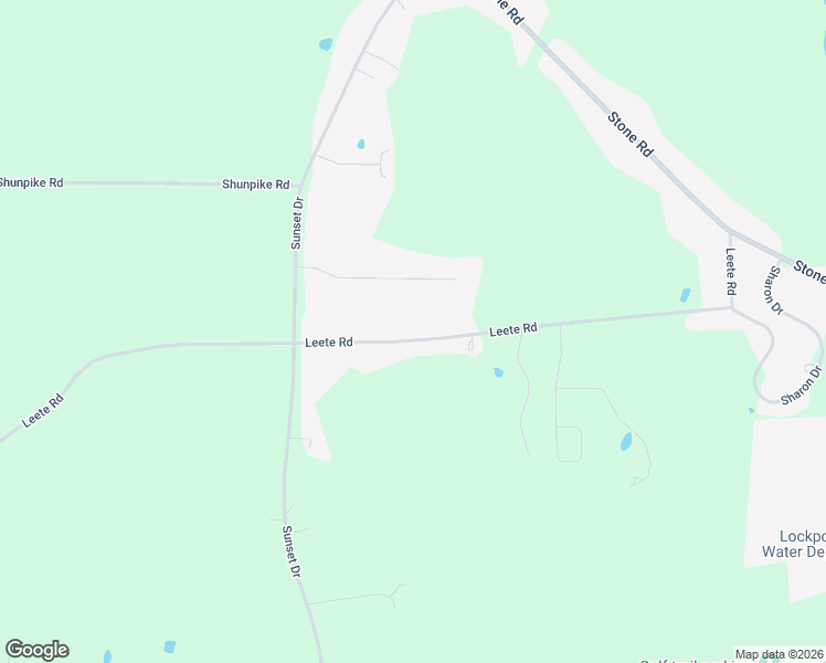 map of restaurants, bars, coffee shops, grocery stores, and more near 5654 Young Road in Lockport