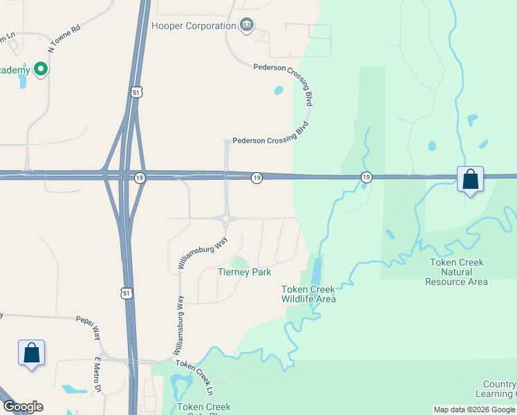 map of restaurants, bars, coffee shops, grocery stores, and more near 4100 Savannah Drive in DeForest