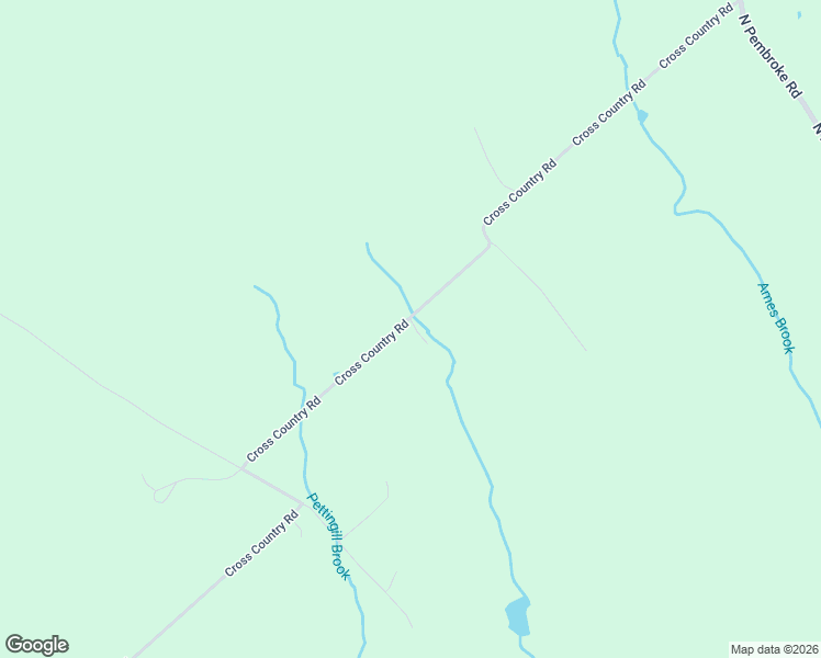 map of restaurants, bars, coffee shops, grocery stores, and more near 635 Cross Country Road in Pembroke