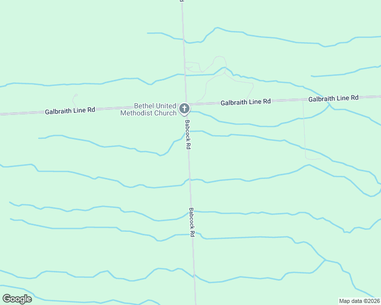map of restaurants, bars, coffee shops, grocery stores, and more near 8211 Babcock Road in Croswell
