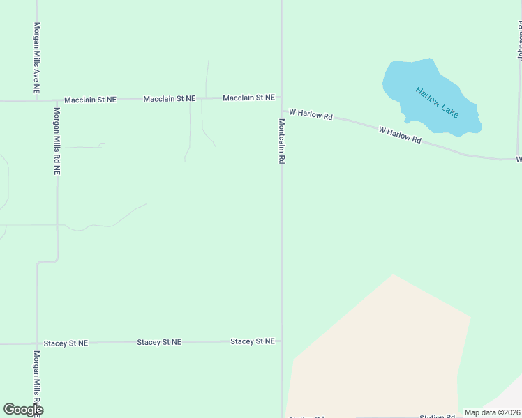 map of restaurants, bars, coffee shops, grocery stores, and more near 12501 Montcalm Avenue Northeast in Greenville