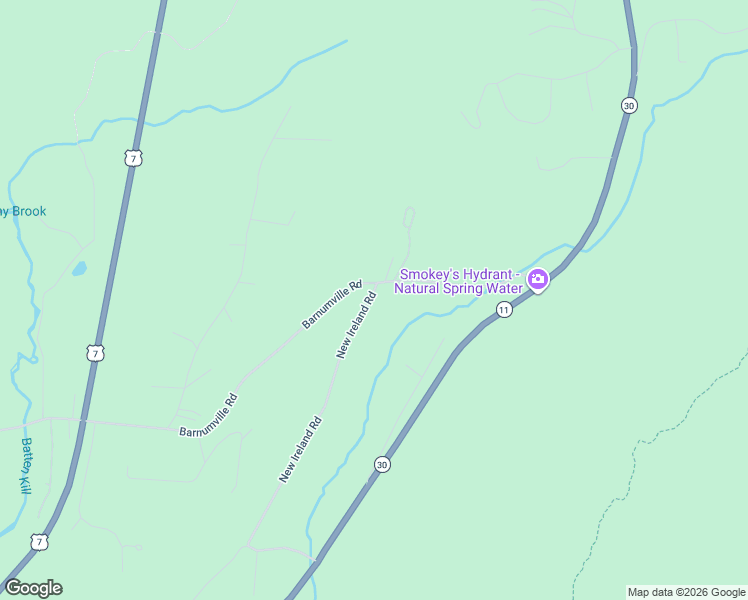 map of restaurants, bars, coffee shops, grocery stores, and more near 2648 Barnumville Road in Bennington County