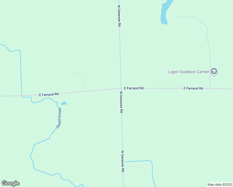 map of restaurants, bars, coffee shops, grocery stores, and more near 4488 East Farrand Road in Clio