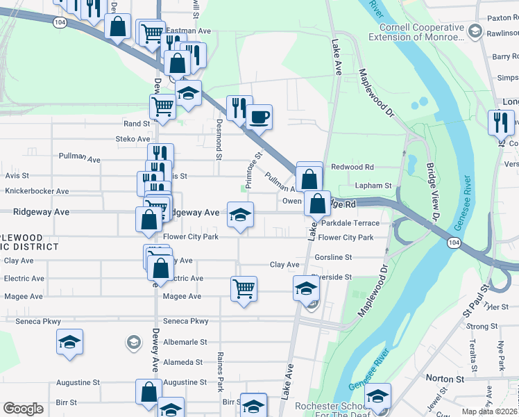 map of restaurants, bars, coffee shops, grocery stores, and more near in Greece