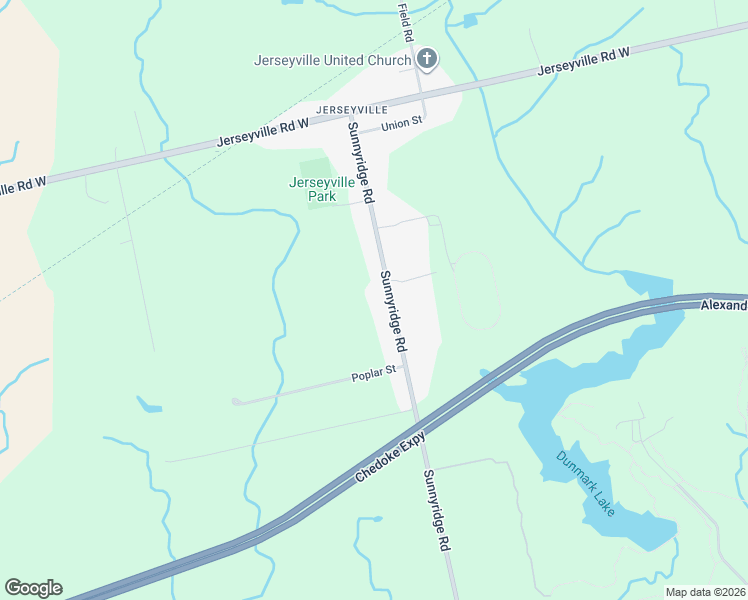 map of restaurants, bars, coffee shops, grocery stores, and more near 168 Sunnyridge Road in Hamilton