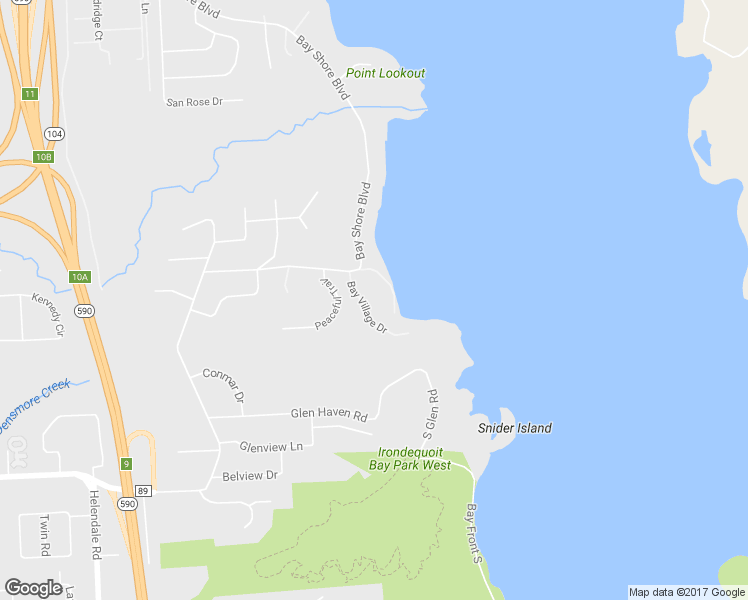 map of restaurants, bars, coffee shops, grocery stores, and more near 185 Bay Village Drive in Rochester