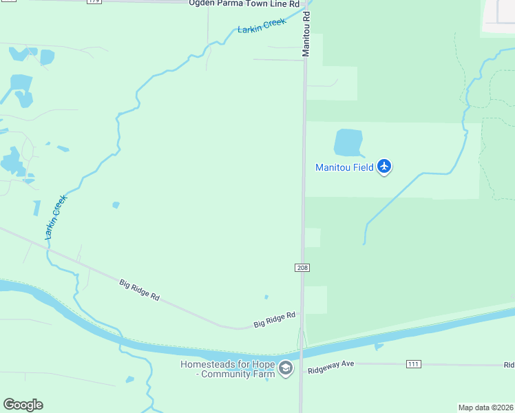 map of restaurants, bars, coffee shops, grocery stores, and more near 2101 Manitou Road in Spencerport