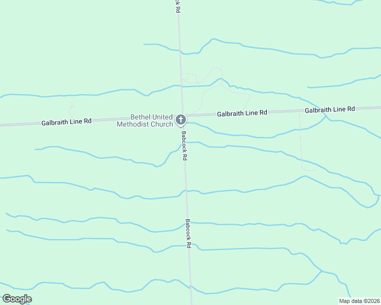 map of restaurants, bars, coffee shops, grocery stores, and more near 8211 Babcock Road in Croswell