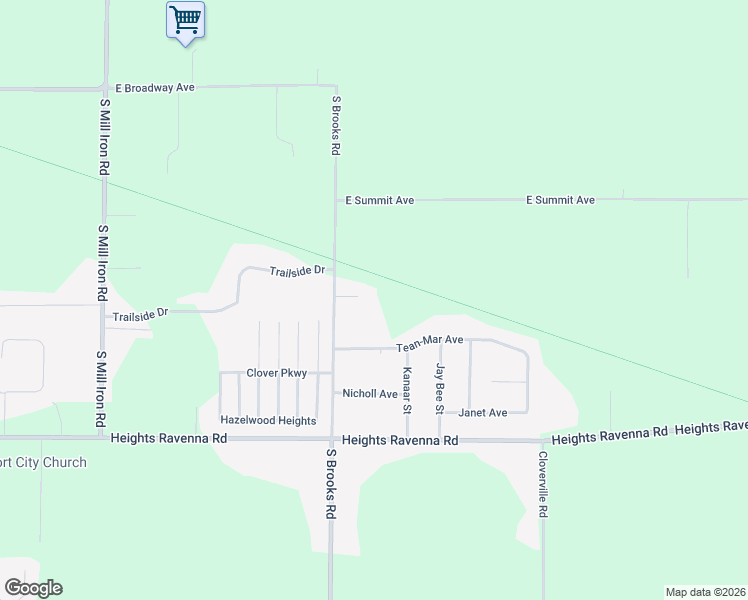 map of restaurants, bars, coffee shops, grocery stores, and more near 4074 Tean-Mar Avenue in Muskegon