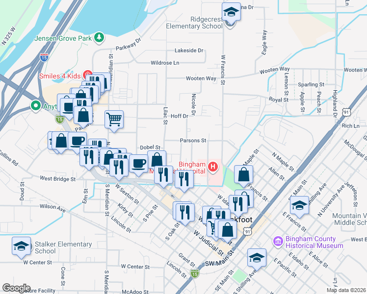 176 Archer Street, Blackfoot ID Walk Score