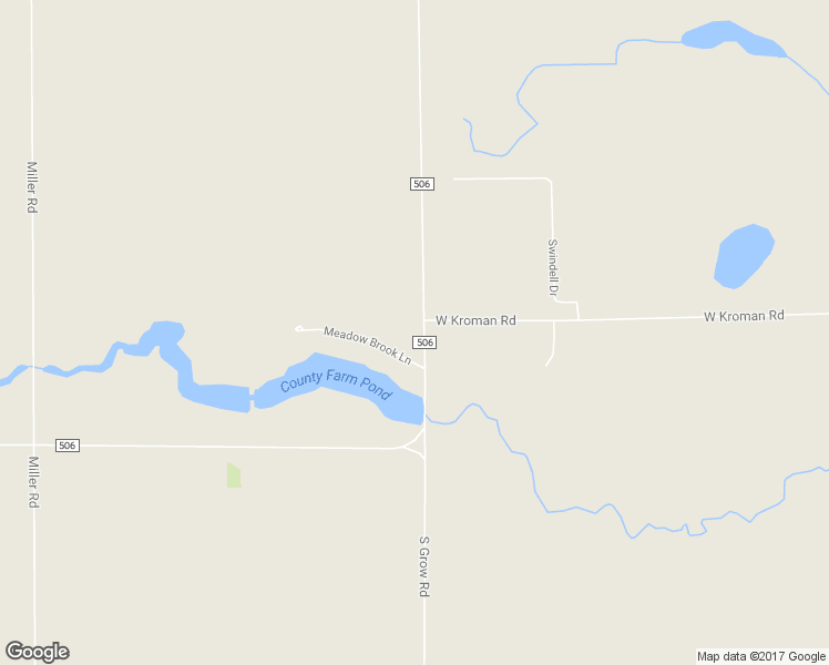 map of restaurants, bars, coffee shops, grocery stores, and more near 6772 South Grow Road in Sheridan