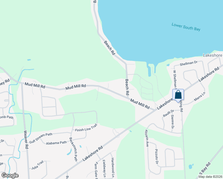 map of restaurants, bars, coffee shops, grocery stores, and more near 6351 Mud Mill Road in Brewerton