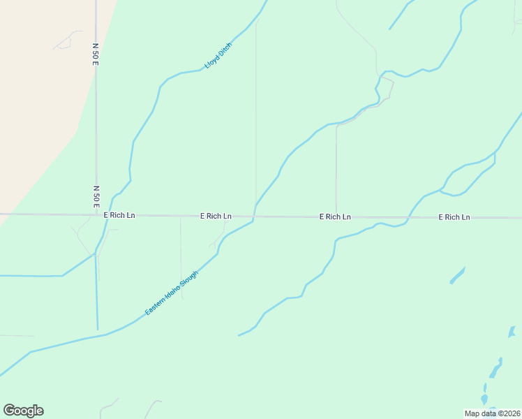 map of restaurants, bars, coffee shops, grocery stores, and more near 1-59 North 100 East in Blackfoot