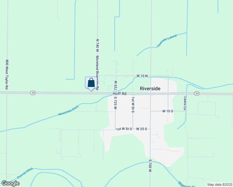 map of restaurants, bars, coffee shops, grocery stores, and more near 712 Aberdeen Hwy in Blackfoot