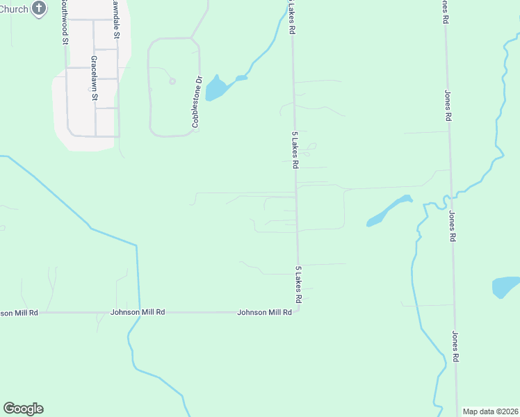 map of restaurants, bars, coffee shops, grocery stores, and more near 5645 5 Lakes Road in North Branch