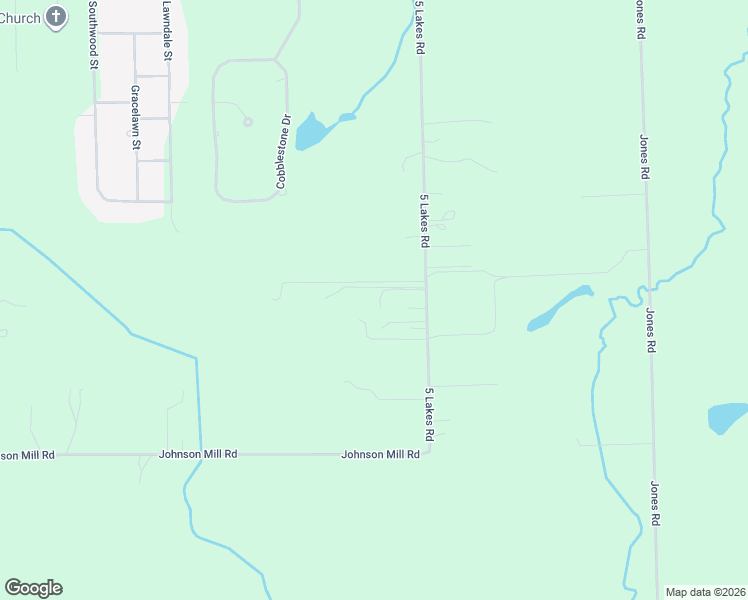 map of restaurants, bars, coffee shops, grocery stores, and more near 5645 5 Lakes Road in North Branch