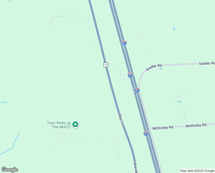 map of restaurants, bars, coffee shops, grocery stores, and more near 8831 Brewerton Road in Brewerton