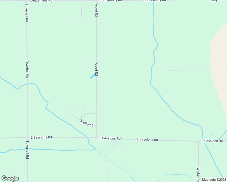 map of restaurants, bars, coffee shops, grocery stores, and more near 6643 Wood Road in Sheridan