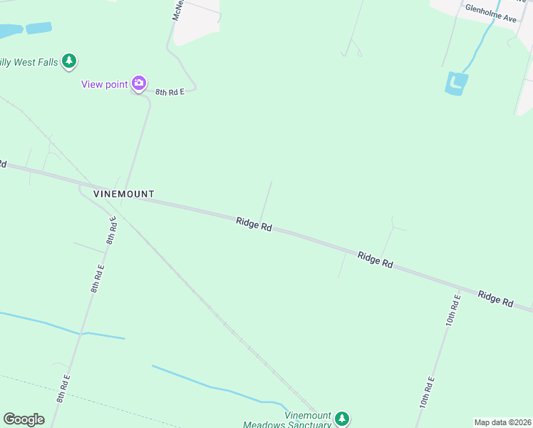 map of restaurants, bars, coffee shops, grocery stores, and more near 1137 Ridge Road in Hamilton