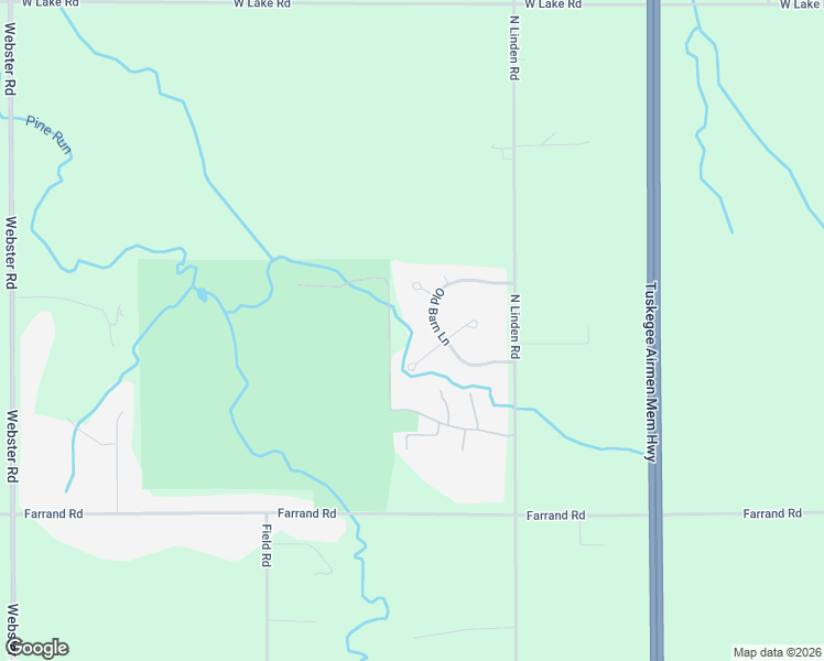 map of restaurants, bars, coffee shops, grocery stores, and more near 5120 Old Barn Lane in Clio