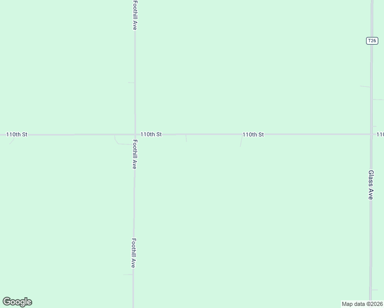 map of restaurants, bars, coffee shops, grocery stores, and more near 1520 110th Street in Rudd