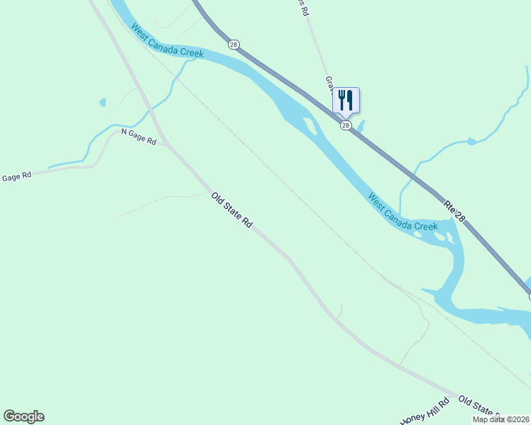 map of restaurants, bars, coffee shops, grocery stores, and more near 396 Old State Road in Poland