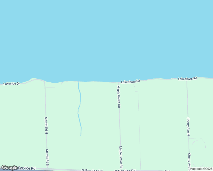 map of restaurants, bars, coffee shops, grocery stores, and more near 4036 Lakeshore Road in Lincoln