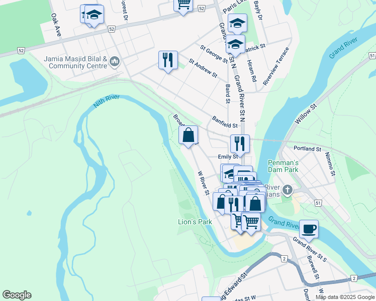130 West River Street, Brant ON Walk Score