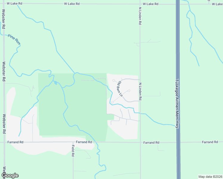 map of restaurants, bars, coffee shops, grocery stores, and more near 5120 Old Barn Lane in Clio