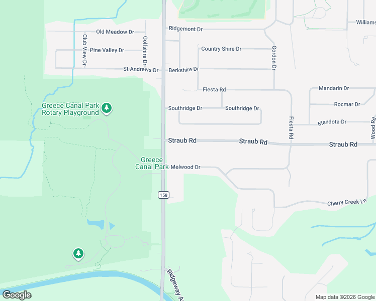 map of restaurants, bars, coffee shops, grocery stores, and more near 56 Melwood Drive in Rochester