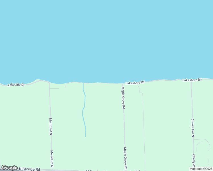 map of restaurants, bars, coffee shops, grocery stores, and more near 4036 Lakeshore Road in Lincoln