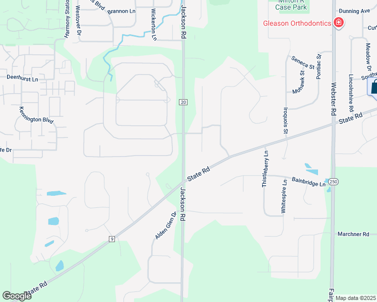 map of restaurants, bars, coffee shops, grocery stores, and more near 1149 Stonegate Drive in Webster