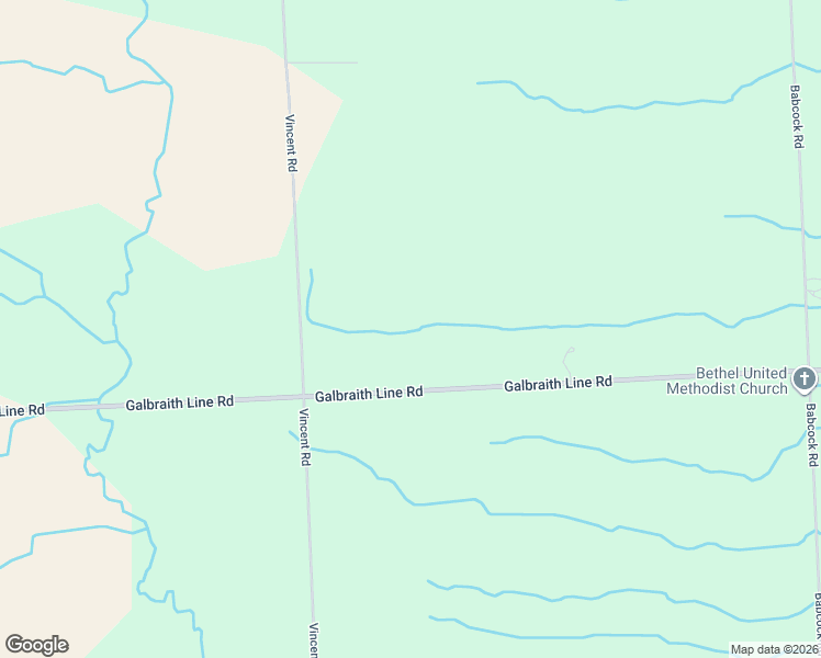 map of restaurants, bars, coffee shops, grocery stores, and more near 6249-6749 Galbraith Line Road in Croswell