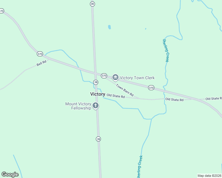 map of restaurants, bars, coffee shops, grocery stores, and more near 1312 Town Barn Road in Victory