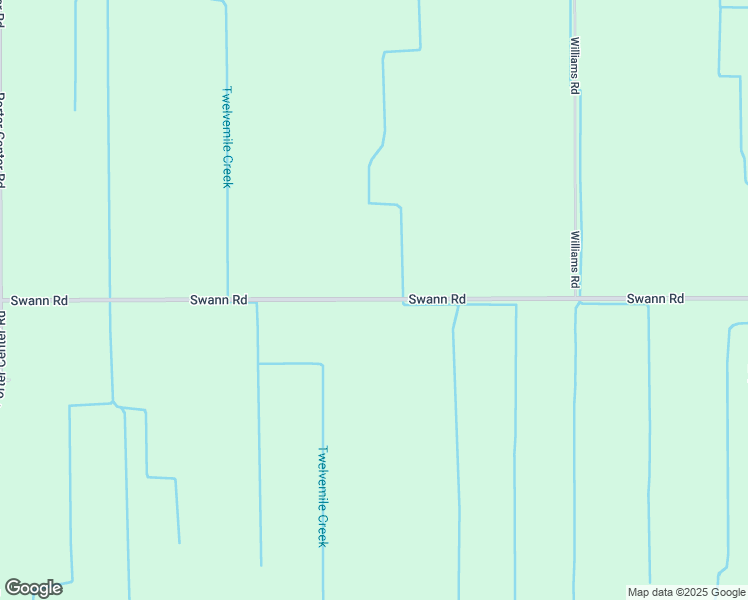 map of restaurants, bars, coffee shops, grocery stores, and more near 1855 Swann Road in Ransomville