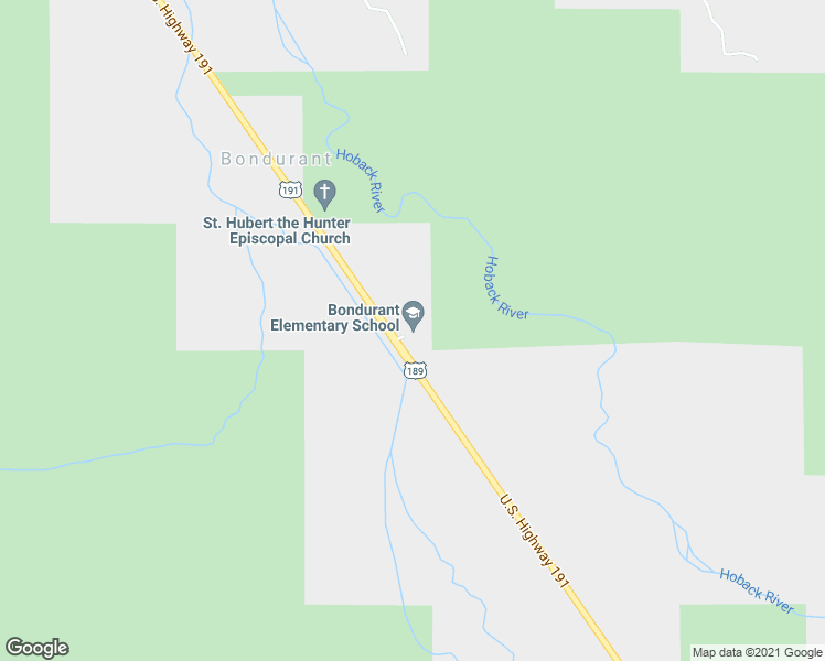 map of restaurants, bars, coffee shops, grocery stores, and more near 14224 U.S. 189 in Bondurant