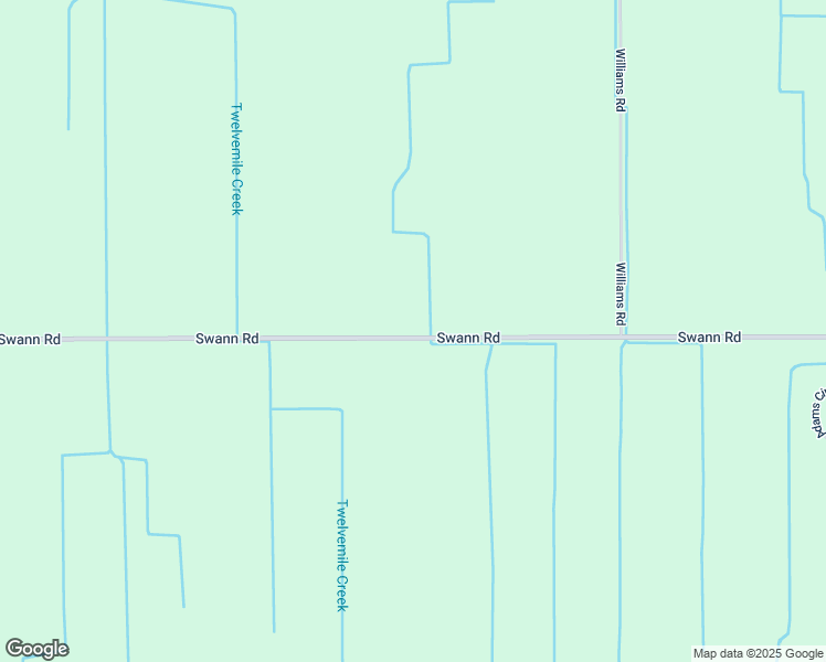 map of restaurants, bars, coffee shops, grocery stores, and more near 1855 Swann Road in Ransomville