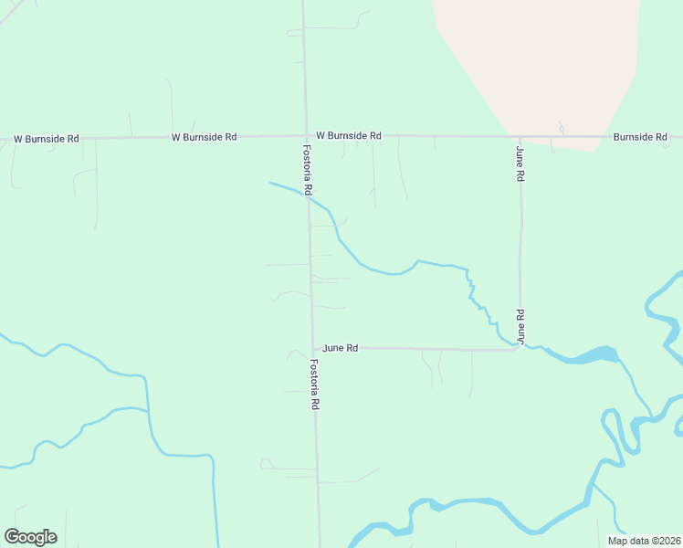 map of restaurants, bars, coffee shops, grocery stores, and more near 5848 Fostoria Road in Columbiaville
