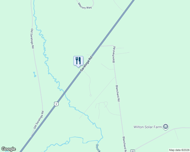 map of restaurants, bars, coffee shops, grocery stores, and more near 8 White Birch Lane in Gansevoort